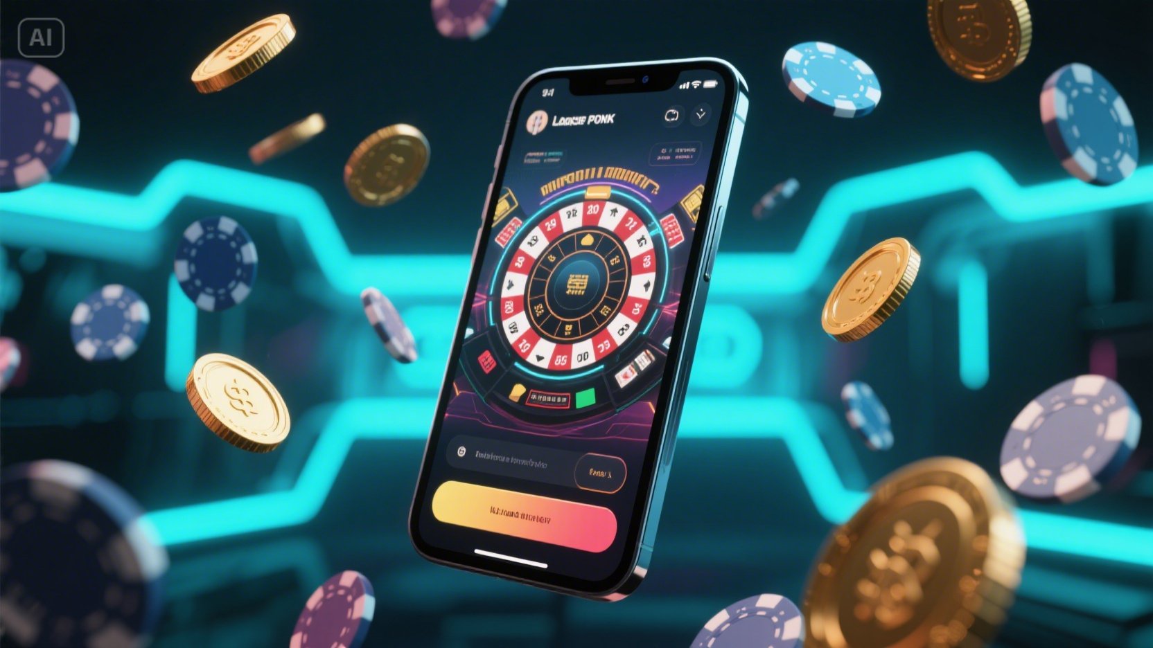 Casino lucky slot casino desktop and mobile interfaces
